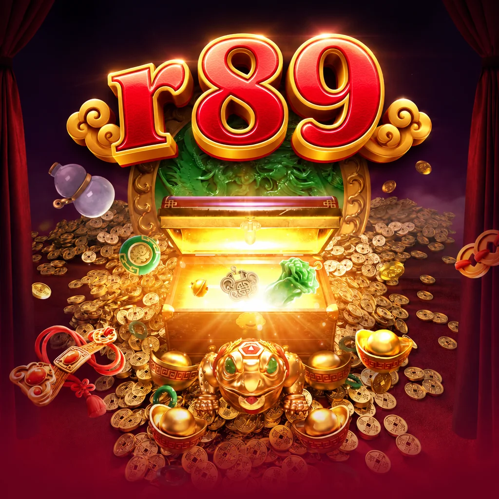 Visual bertema permata dan kemakmuran dari Jewels Prosper di r89